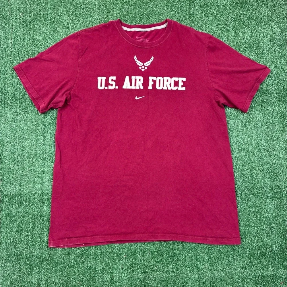 Y2K 2000's Nike Center Swoosh US Air Force‎ T-shirt
